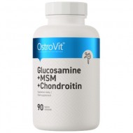 Glucosamine + MSM + Chondroitin / ГЛЮКОЗАМИН + МСМ + ХОНДРОИТИН 90 таблетки OSTROVIT
