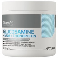 Glucosamine + MSM + Chondroitin / ГЛЮКОЗАМИН + МСМ + ХОНДРОИТИН на прах 150 гр OSTROVIT