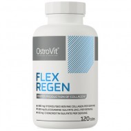 Flex Regen / КОЛАГЕН + ГЛЮКОЗАМИН + ХОНДРОИТИН + МСМ + ХИАЛУРОНОВА КИСЕЛИНА 120 таблетки OSTROVIT
