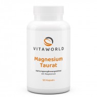 Магнезий (таурат) 150 mg x 120 капсули/ Vita World