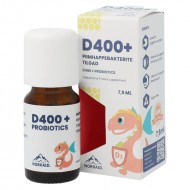 Витамин D3 400 IU + пробиотици x 7.5 ml капки/ Nordaid