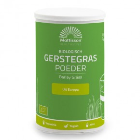 Ечемичена трева, БИО х 125 g прах/ Mattisson Healthstyle