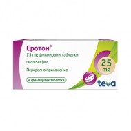 ЕРОТОН таблетки 25 мг х 4 ТЕВА