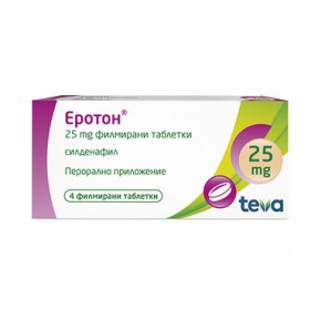 ЕРОТОН таблетки 25 мг х 4 ТЕВА