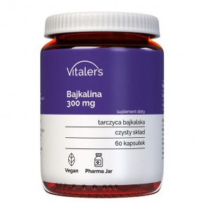 Шлемник Байкалски 300 mg x 60 капсули/ Vitaler's
