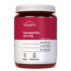 Сарсапарила 500 mg х 60 капсули/ Vitaler's