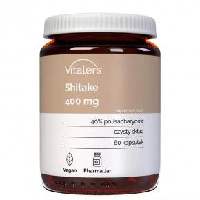 Шийтаке 400 mg x 60 капсули/ Vitaler's