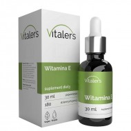Витамин Е (D-алфа токоферол ацетат) 12 mg x 30 ml капки/ Vitaler's