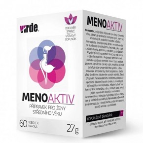 МеноАктив (билкова формула при менопауза) х 60 капсули/ Virde