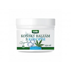 Охлаждащ конски балсам с конопено масло x 250 ml/ Virde