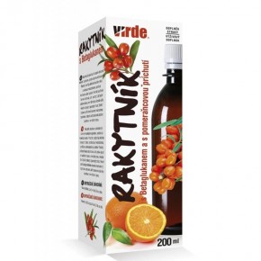 Сок от морски зърнастец с бетаглюкани от гъба Рейши x 200 ml/ Virde