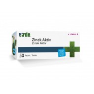 Цинк Актив + витамин А х 50 таблетки/ Virde