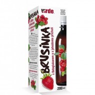 Червена боровинка + бета-глюкани от гъба Рейши x 200 ml сироп, с вкус на ягода/ Virde