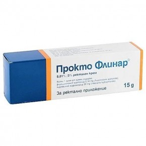 ПРОКТО ФЛИНАР ректален крем 15 г