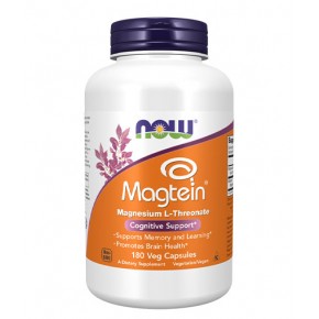 NOW Magtein Magnesium L-Threonate / МАГТЕИН МАГНЕЗИЙ L-ТРЕОНАТ 180 капсули