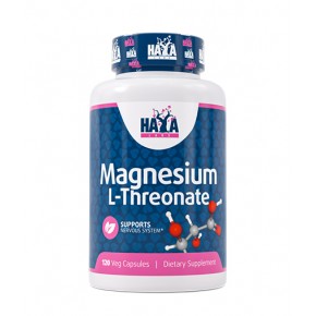 HAYA LABS Magnesium L-Threonate / МАГНЕЗИЙ L-ТРЕОНАТ 120 капсули