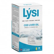 Масло от черен дроб на треска 500 mg x 80 софтгел капсули/ Lysi