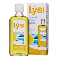 Омега-3 2160 mg (масло от черен дроб на исландска риба треска) x 240 ml с вкус на лимон/ Lysi