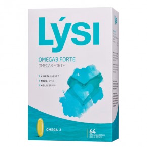 Омега-3 Форте (рибено масло) 333 mg x 64 софтгел капсули/ Lysi