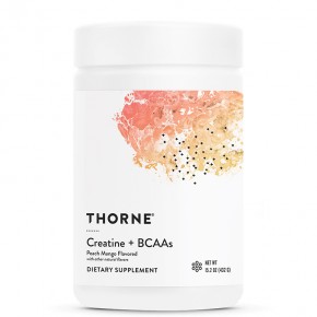 Креатин + BCAA x 423 g прах, с вкус на праскова и манго/ Thorne