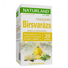 Плодов чай с дюля и бъз, без добавена захар Birsvarazs 20 филтърни пакетчета, Naturland