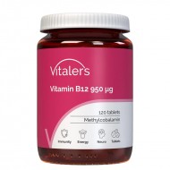 Витамин B12 (метилкобаламин) 950 µg x 120 таблетки/ Vitaler's