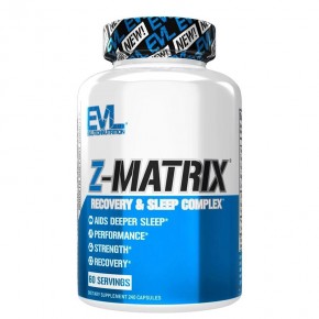 Комплекс за сън (с магнезий, L-теанин витамин В6, D3) х 240 капсули/ Evlution Nutrition