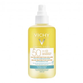 Vichy Soleil Слънцезащитна вода за хидратация SPF50, 200мл