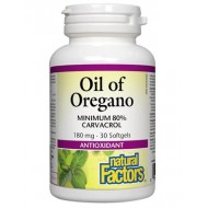 Масло от Риган 180 мг 30 софтгел капсули Natural Factors