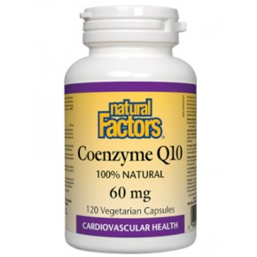 Коензим Q10 60 мг х 120 капсули Natural Factors