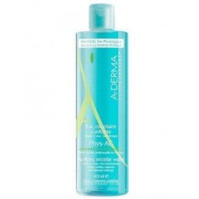 A-Derma Phys-Ac Почистваща мицеларна вода 400мл.