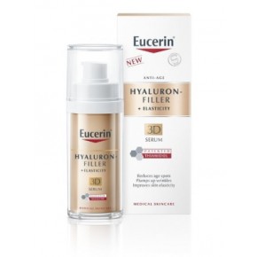Eucerin Hyaluron-Filler + Elasticity 3D Серум против стареене 30мл