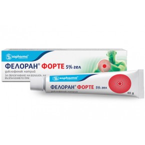 Фелоран Форте 5% гел 40 g