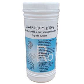 ДК-БАР-ДС  90 g/100 g прах за орална и ректална суспензия