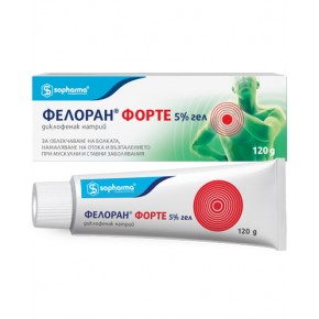 Фелоран Форте 5% гел 120 g