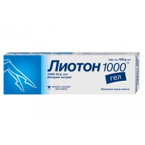 Лиотон 1000 гел / Lioton 1000 gel 100g