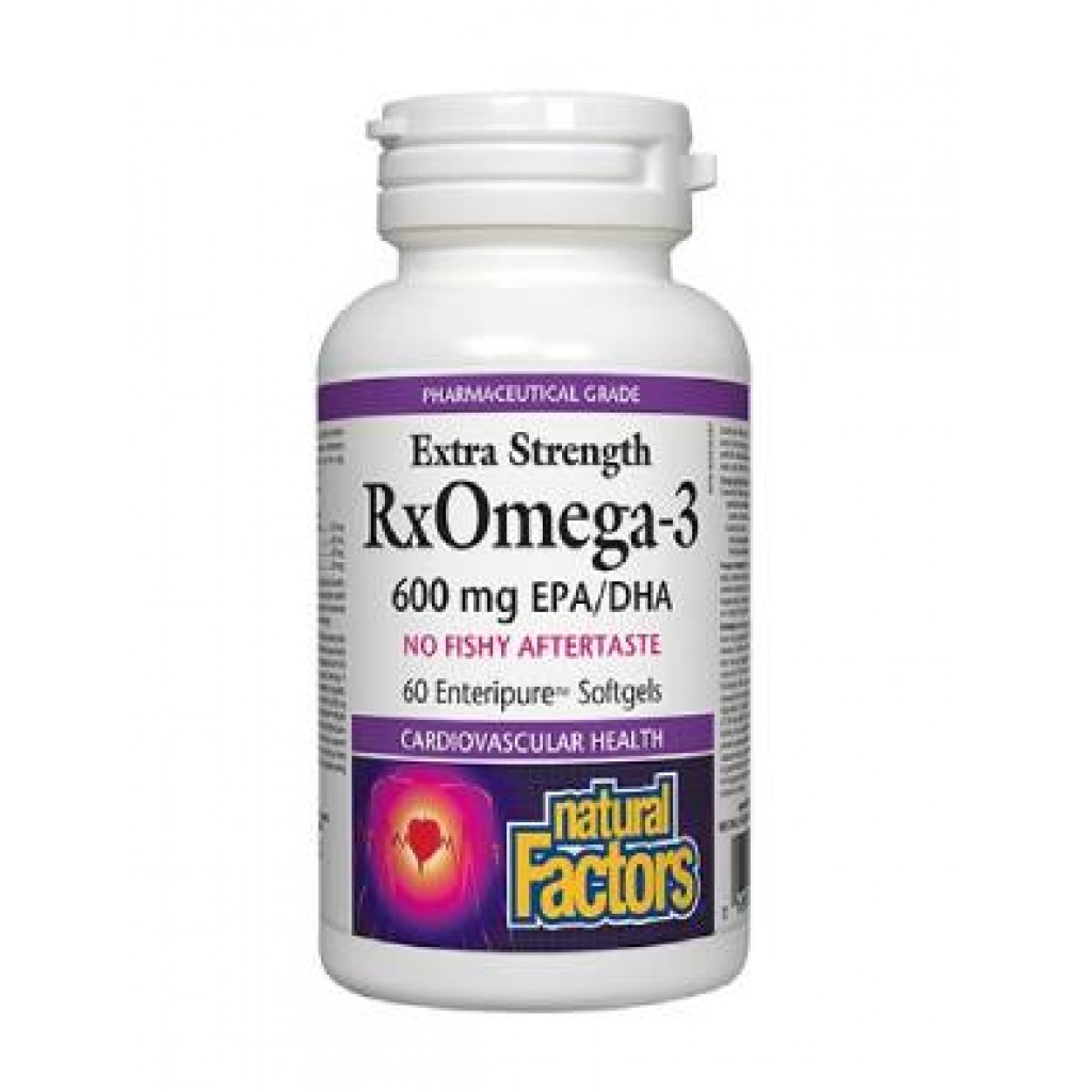 Omega Rx RX Omega-3 Extra Strength (супер концентрат EPA/DHA) 1170 mg 60 капсули ...