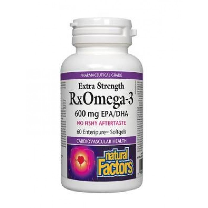 Omega Rx RX Omega-3 Extra Strength (супер концентрат EPA/DHA) 1170 mg 60 капсули ...